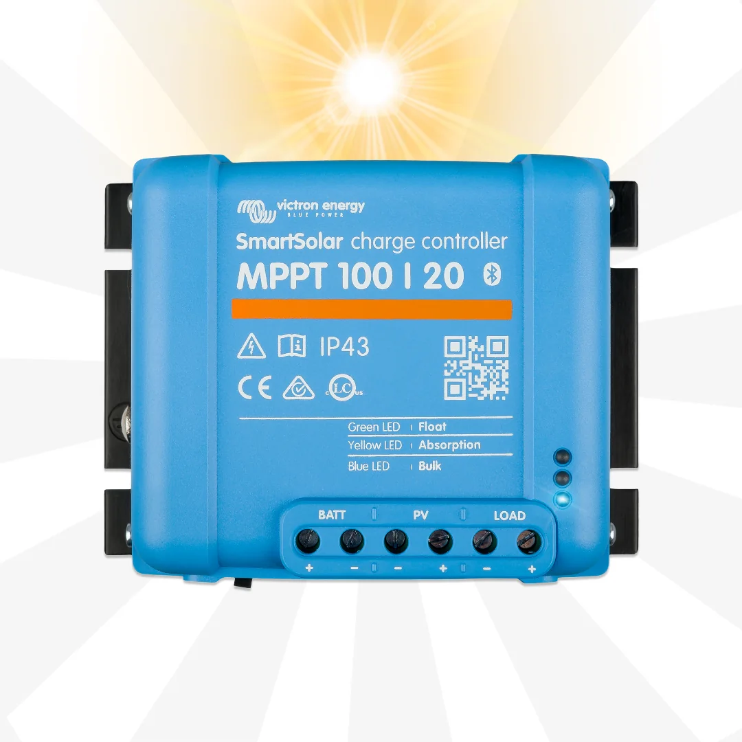 Victron Energy 100V Bluetooth MPPT Solar Battery Charge Controller